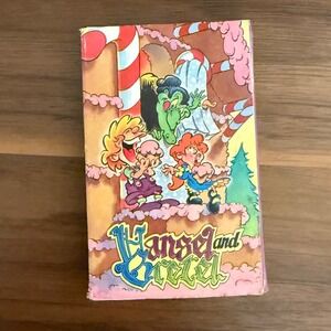 1989 Burger King Hansel & Gretel Story Tape‎ Book Poster Set Unused Vintage